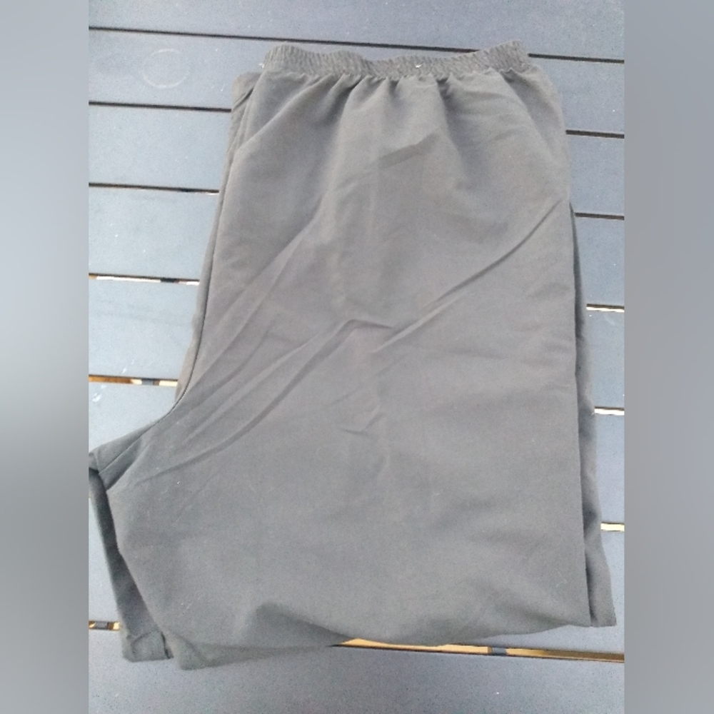 NWOT Linden Grey 4XL Women's Black Pants, Utility, Work, Pull-On, Elasti…